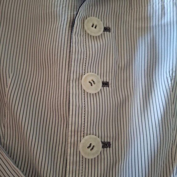 Talbots Collection Navy & White Reversible Casual Blazer Long Sleeve Size 6 - Picture 5 of 13